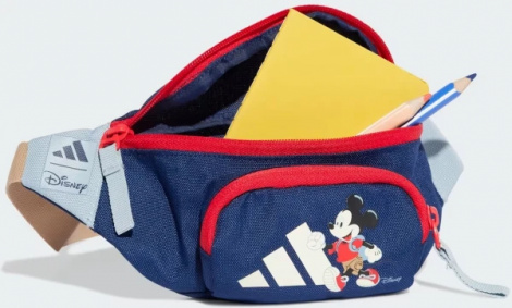 Сумка на пояс дитяча Adidas DISNEY MICKEY MOUSE BUM BAG KIDS 2L темно-синьо-червоно-блакитна JG5800