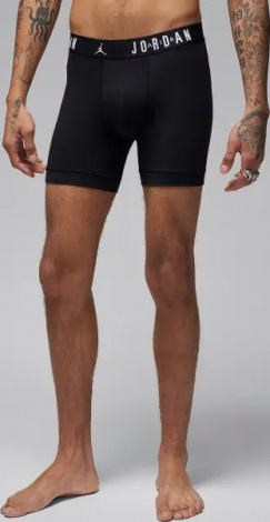 Трусы (боксерки) Nike JORDAN FLIGHT COTTON CORE BOXER BRIEFS черные (3 штуки) JM0622-023