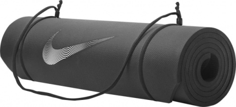 Коврик для фитнеса и йоги Nike TRAINING MAT 2.0 NS черно-белый N.000.0006.010.NS