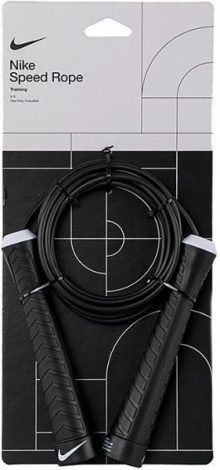 Скакалка Nike FUNDAMENTAL SPEED ROPE чорна N.100.0487.027.NS