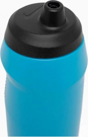 Бутылка для воды Nike HYPERSPORT BOTTLE 20 OZ 600 ml черно-голубая N.100.0717.459.20