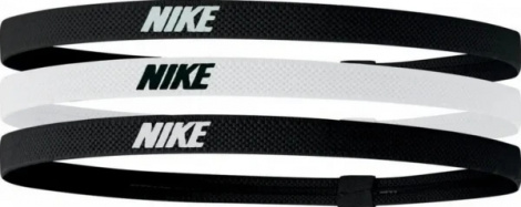 Повязки на голову Nike HEADBANDS 2.0 3PK черные, белая (3 штуки) N.100.4529.036.OS