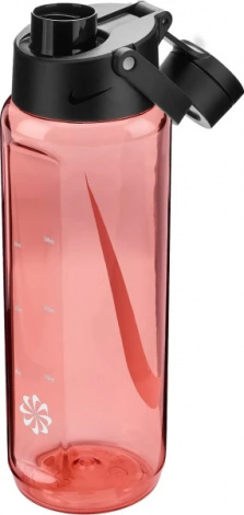 Бутылка для воды Nike TR RENEW RECHARGE CHUG BOTTLE 24 OZ 709 мл коралловая N.100.7636.819.24
