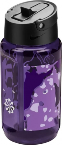 Бутылка для воды Nike TR RENEW RECHARGE STRAW BOTTLE 16 OZ 437 мл фиолетовая N.100.7641.514.16