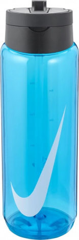 Бутылка для воды Nike TR RENEW RECHARGE STRAW BOTTLE 24 OZ 709 ml голубая N.100.7642.445.24