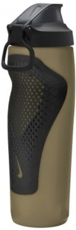 Пляшка для води Nike REFUEL BOTTLE LOCKING LID 24 OZ 709 мл золота N.100.7668.728.24