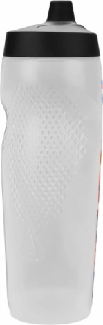 Пляшка для води Nike REFUEL BOTTLE 24 OZ 709 мл біло-червоно-оранжево-синя N.100.9956.918.24