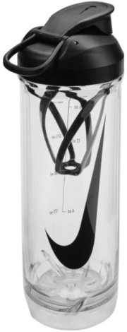 Пляшка для води Nike TR RECHARGE SHAKER BOTTLE 2.0 24 OZ 709 мл чорна N.101.0724.910.24