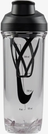 Пляшка для води Nike TR RECHARGE SHAKER BOTTLE 2.0 24 OZ 709 мл чорна N.101.0724.910.24