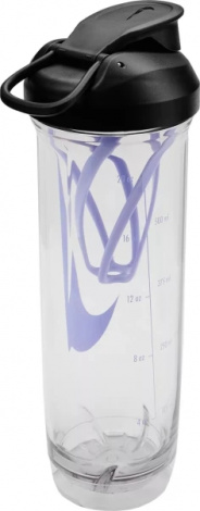 Бутылка для воды Nike TR RECHARGE SHAKER BOTTLE 2.0 24 OZ 709 мл фиолетовая N.101.0724.917.24