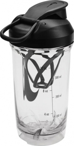 Бутылка для воды Nike TR RECHARGE SHAKER BOTTLE 16 OZ 473 мл черная N.101.2242.910.16
