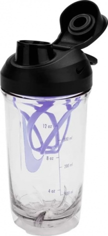 Бутылка для воды Nike TR RECHARGE SHAKER BOTTLE 16 OZ 473 мл фиолетовая N.101.2242.917.16