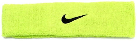 Повязка на голову Nike SWOOSH HEADBAND лимонная N.NN.07.710.OS