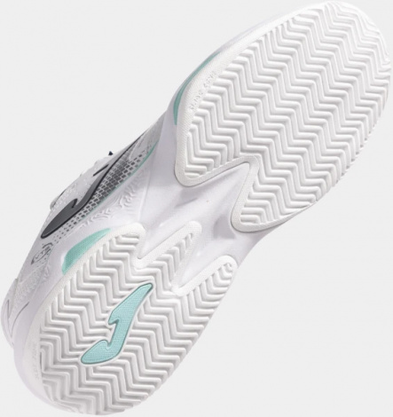 Кроссовки теннисные женские Joma MASTER 1000 бело-бирюзовые TM10LS2542C