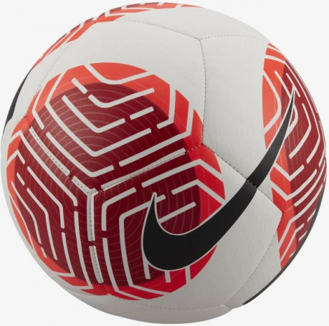 Футбольний м'яч Nike PITCH-FA23 біло-червоний FB2978-101