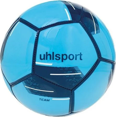 Сувенірний футбольний м'яч Uhlsport TEAM MINI блакитно-темно-синьо-білий