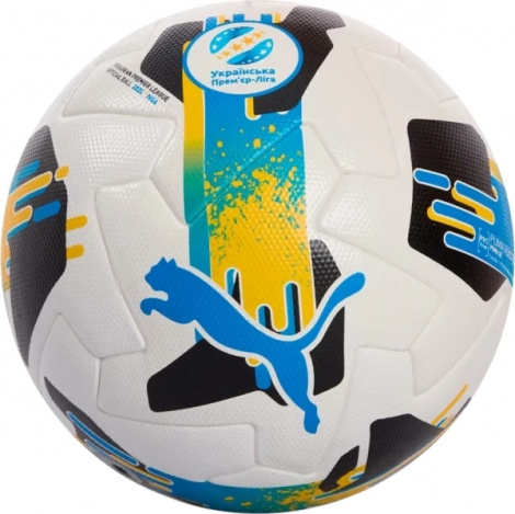 Футбольный мяч Puma ORBITA UPL (FIFA QUALITY PRO) бело-желто-синий