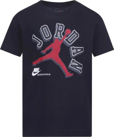 Футболка детская Nike JORDAN VARISTY JUMPMAN S/S TEE черная 85C612-023