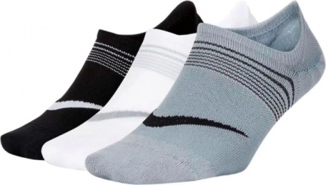 Шкарпетки жіночі Nike U NK EVERYDAY PLUS LTWT FOOTIE кольорові SX5277-927