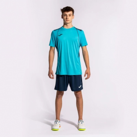 Футболка Joma CHAMPION VII бирюзово-темно-синяя 103081.013