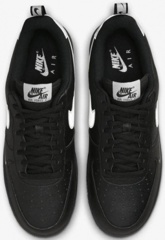 Кросівки Nike AIR FORCE 1 07 LV8 UT чорно-срібні DX8967-001