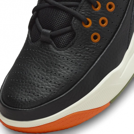 Кросівки Nike JORDAN MAX AURA 5 чорно-зелено-жовтогарячі DZ4353-003