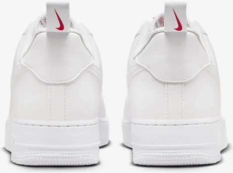 Кросівки Nike AIR FORCE 1' 07 біло-червоні FZ7187-100