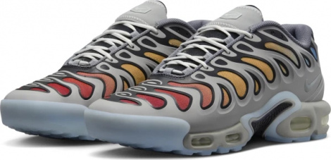 Кроссовки Nike AIR MAX PLUS DRIFT серо-желто-красные FD4290-002