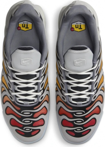 Кроссовки Nike AIR MAX PLUS DRIFT серо-желто-красные FD4290-002