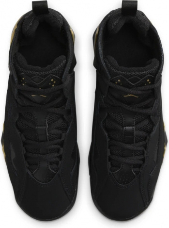 Кросівки баскетбольні підліткові Nike JORDAN TRUE FLIGHT (GS) чорно-золоті 343795-017