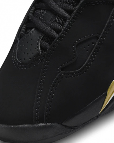 Кросівки баскетбольні підліткові Nike JORDAN TRUE FLIGHT (GS) чорно-золоті 343795-017