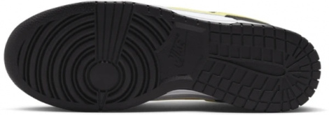 Кросівки Nike DUNK LOW біло-чорно-жовті FQ2431-001