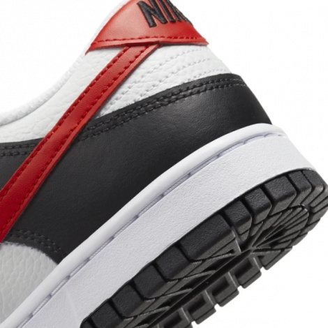 Кросівки Nike DUNK LOW RETRO біло-чорно-червоні FB3354-001