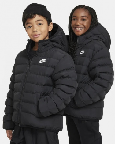 Куртка підліткова Nike LOW SYNFL JKT чорна FD2845-010