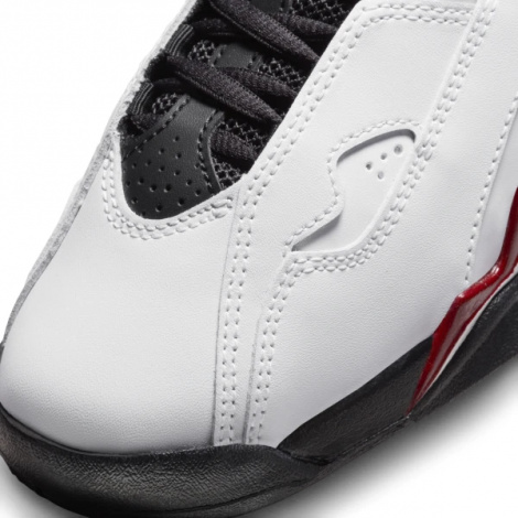 Кросівки баскетбольні підліткові Nike JORDAN TRUE FLIGHT (GS) біло-чорно-червоні 343795-100