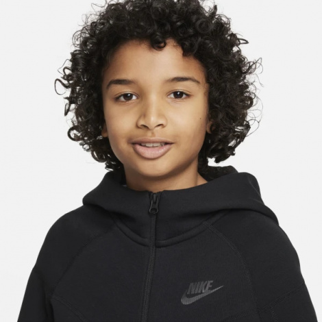 Толстовка підліткова Nike TECH FLC чорна FD3285-010