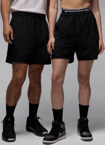 Шорты баскетбольные Nike JORDAN DRI-FIT WOVEN DIAMOND SHORTS черные FQ2989-013