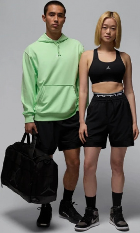 Шорты баскетбольные Nike JORDAN DRI-FIT WOVEN DIAMOND SHORTS черные FQ2989-013