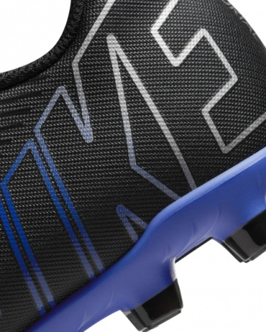 Бутcи дитячі Nike JR MERCURIAL VAPOR 15 CLUB FG/MG чорно-сині DJ5958-040
