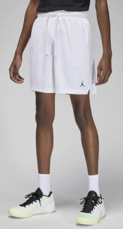 Шорты баскетбольные Nike JORDAN SPORT MEN'S DRI-FIT MESH SHORTS белые FN5816-100