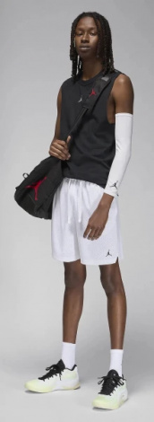 Шорты баскетбольные Nike JORDAN SPORT MEN'S DRI-FIT MESH SHORTS белые FN5816-100