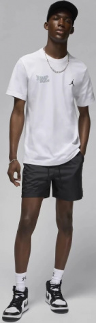 Футболка Nike JORDAN MBRAND SS JM STACK CREW біла FN6029-100