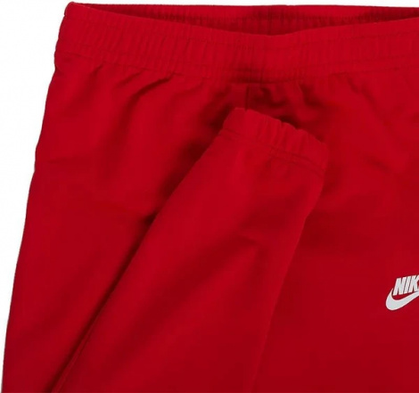 Спортивный костюм подростковый Nike NSW HBR POLY TRACKSUIT красно-черный DD0324-657