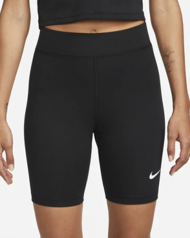 Велосипеди жіночі Nike W NSW CLSC HR 8IN SHORT чорні DV7797-010