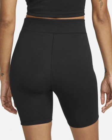 Велосипеди жіночі Nike W NSW CLSC HR 8IN SHORT чорні DV7797-010