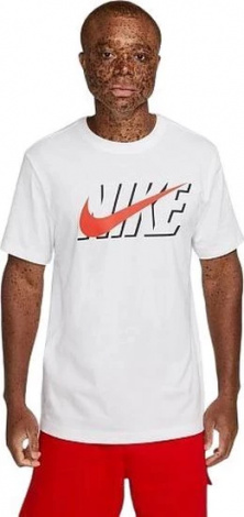 Футболка Nike M NSW TEE SWOOSH BLOCK біла DZ3276-100