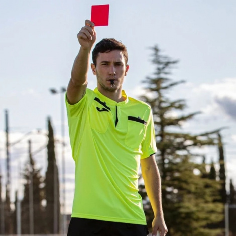 Суддівська футболка Joma REFEREE 101299.061 неоново-жовта