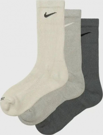 Носки Nike U EVER DA PLUS CUSH CREW серые (3 пары) SX6888-991
