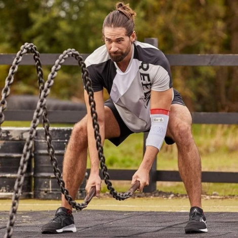 Фиксатор локтя Reebok SPEEDWICK ELBOW SUPPORT бело-красный M RRSU-14524