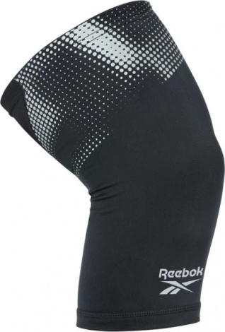 Фіксатор коліна Reebok KNEE SUPPORT чорно-сірий S RRSU-13323